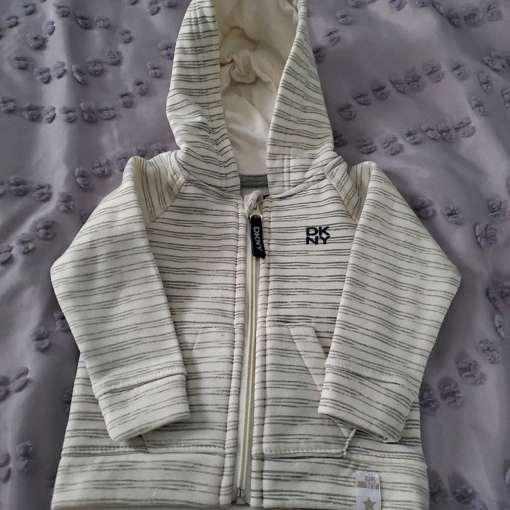 DKNY zip-up hoodie